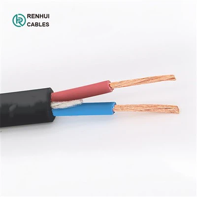 450/750 V, dos núcleos, cable de caucho impermeable